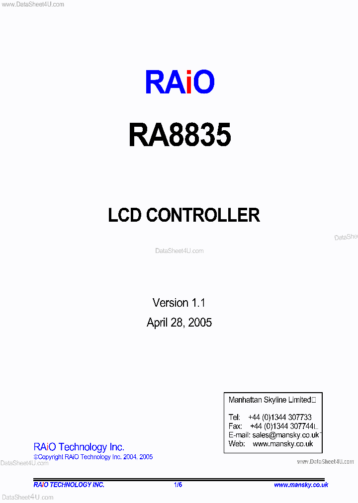 RA8835P4N_134813.PDF Datasheet