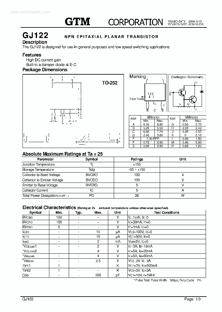 GJ122_136122.PDF Datasheet