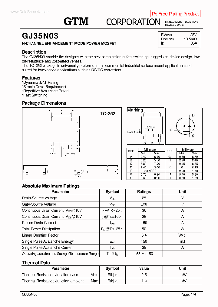 GJ35N03_136144.PDF Datasheet