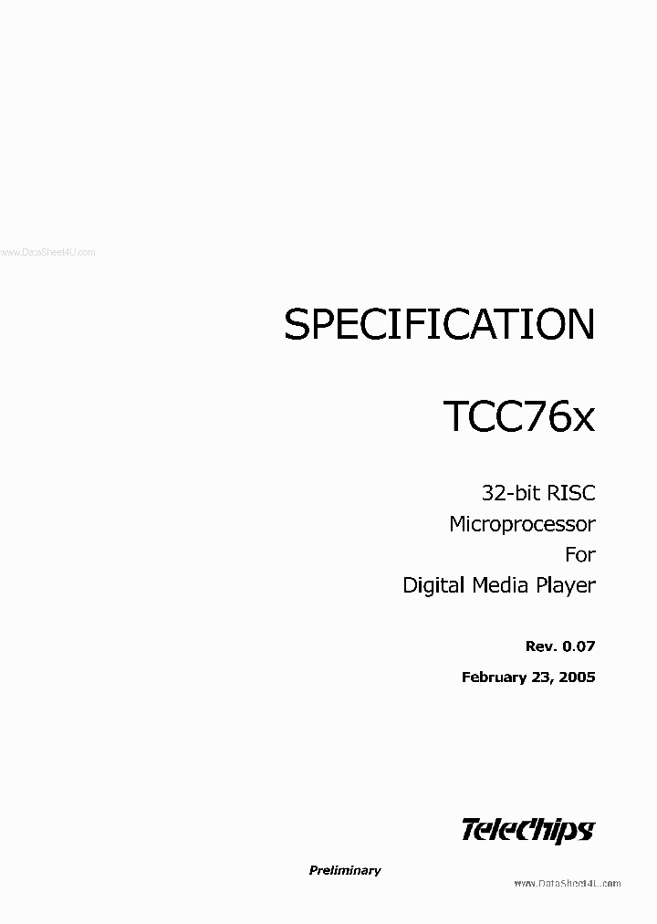 TCC76X_136198.PDF Datasheet