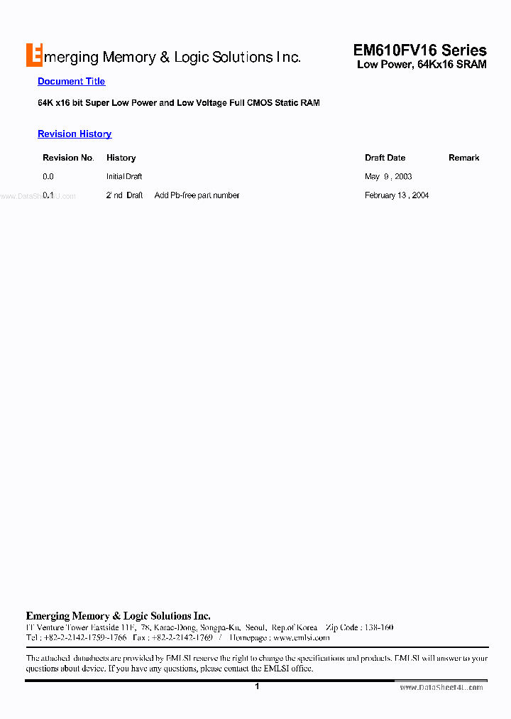 EM74XXX_137236.PDF Datasheet