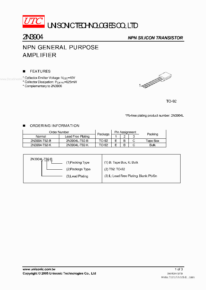 3904_139174.PDF Datasheet