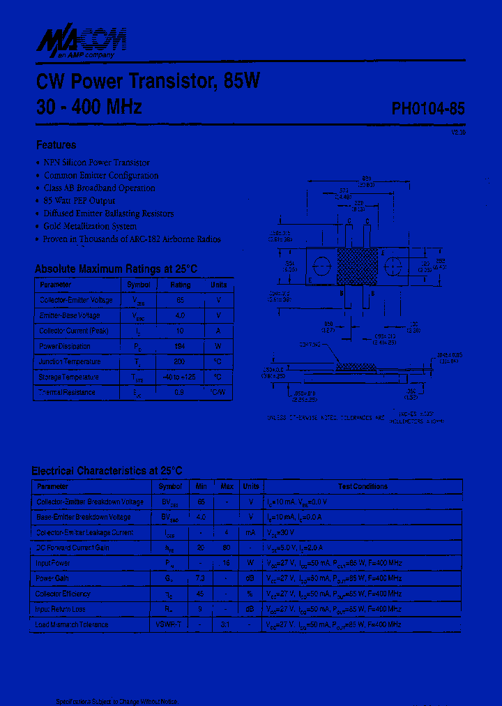 PHOI04-85_139996.PDF Datasheet