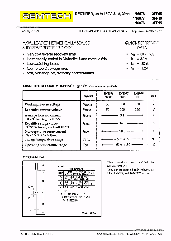 3FF05_142172.PDF Datasheet