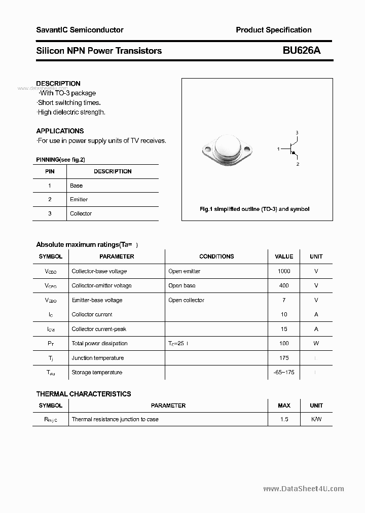 BU626A_143068.PDF Datasheet