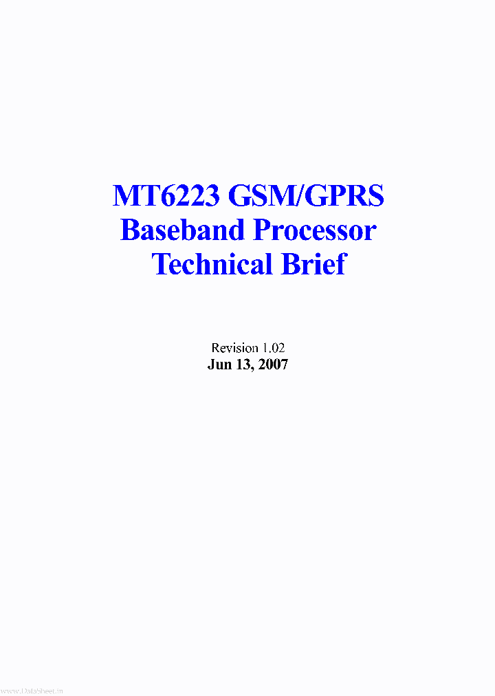 MT6223_143355.PDF Datasheet