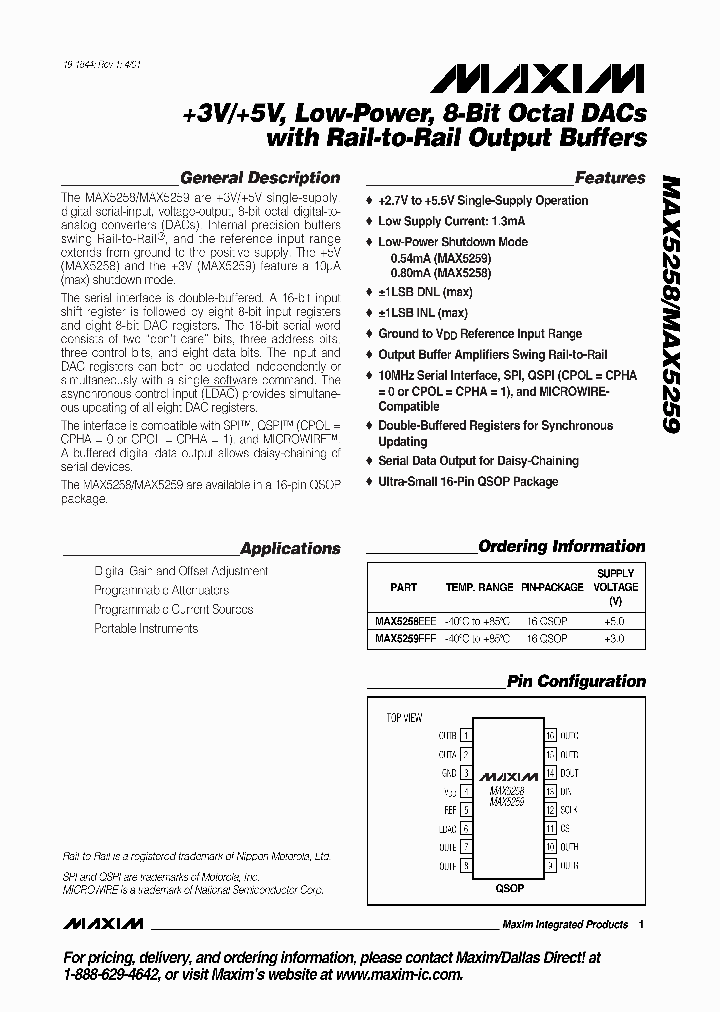 MAX5258_144038.PDF Datasheet