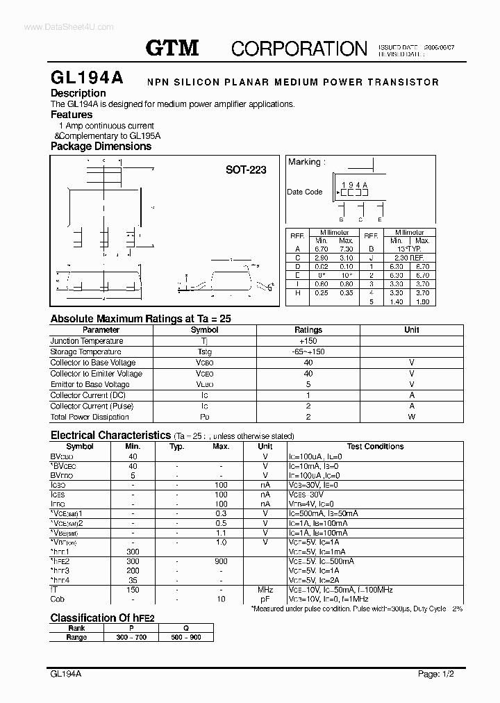 GL194A_144541.PDF Datasheet