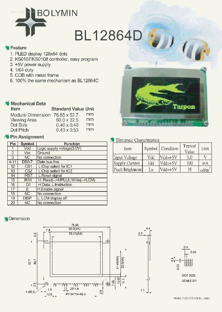 BL12864D_146485.PDF Datasheet