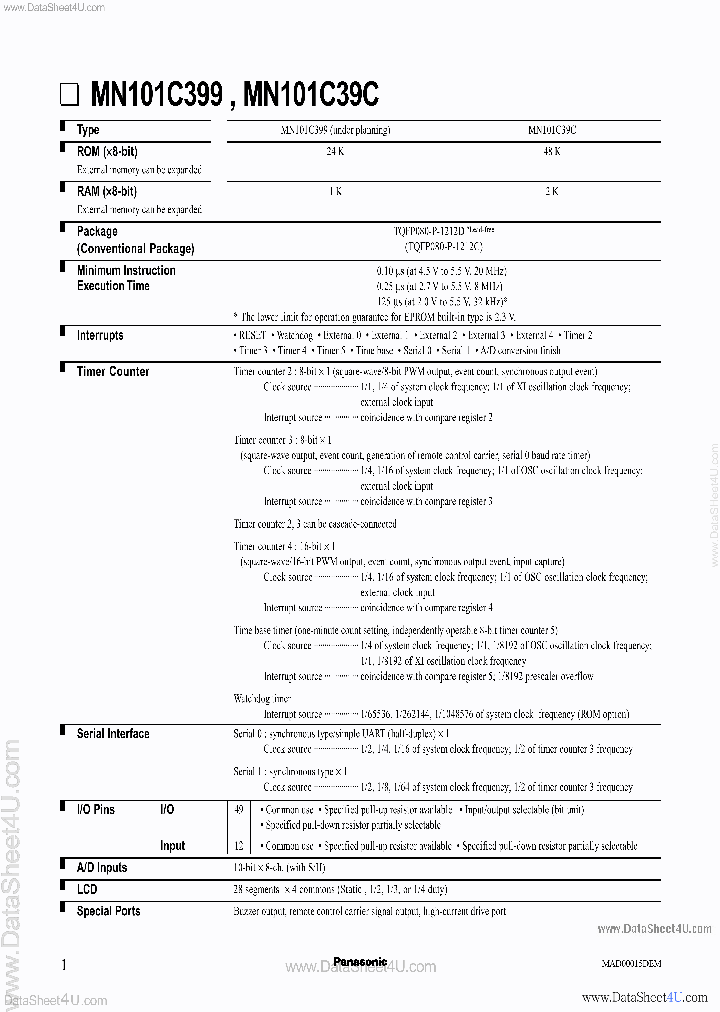 MN101C399_151924.PDF Datasheet