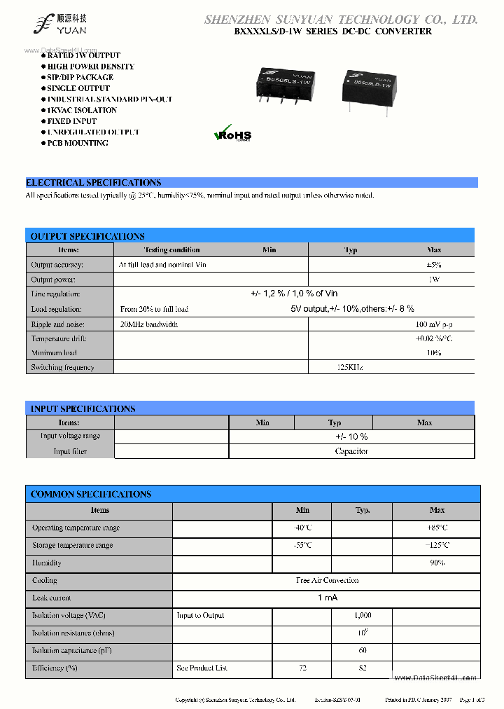 B05XXLD-1W_154111.PDF Datasheet