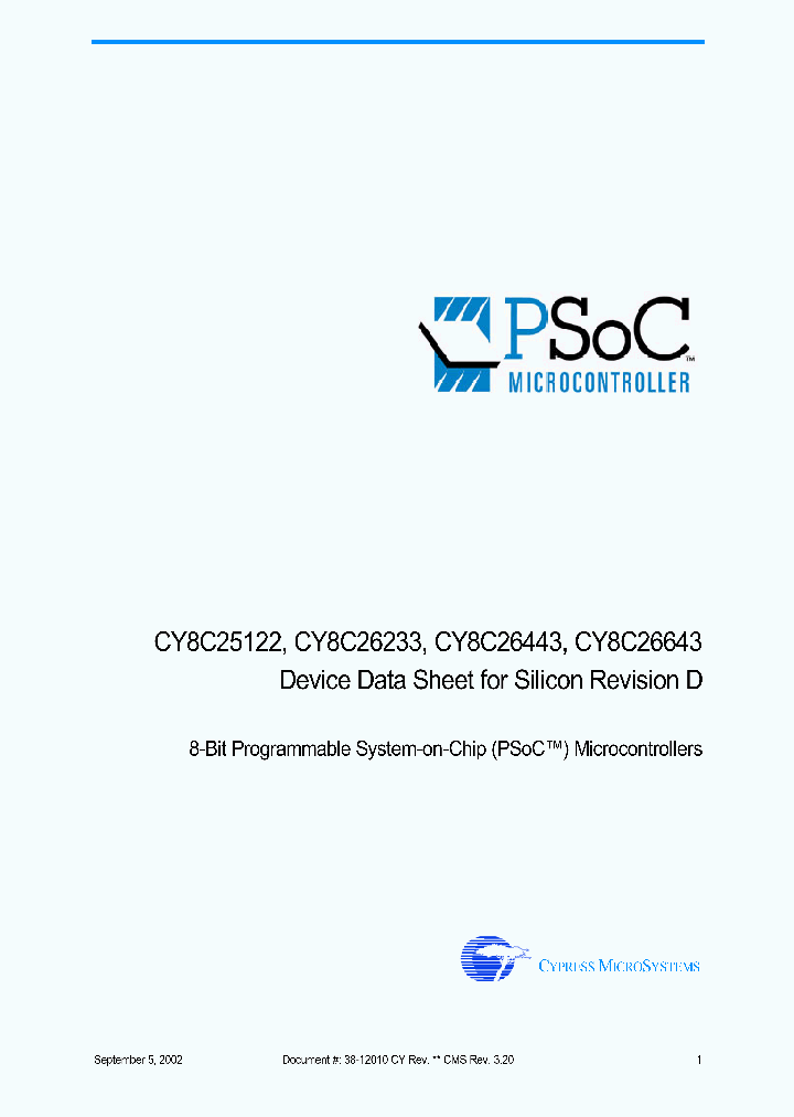 PSOC_166744.PDF Datasheet