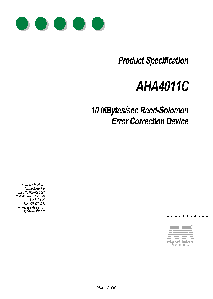 AHA4011C_163033.PDF Datasheet