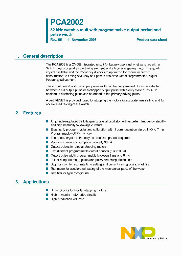 PCA2002CX851_170782.PDF Datasheet