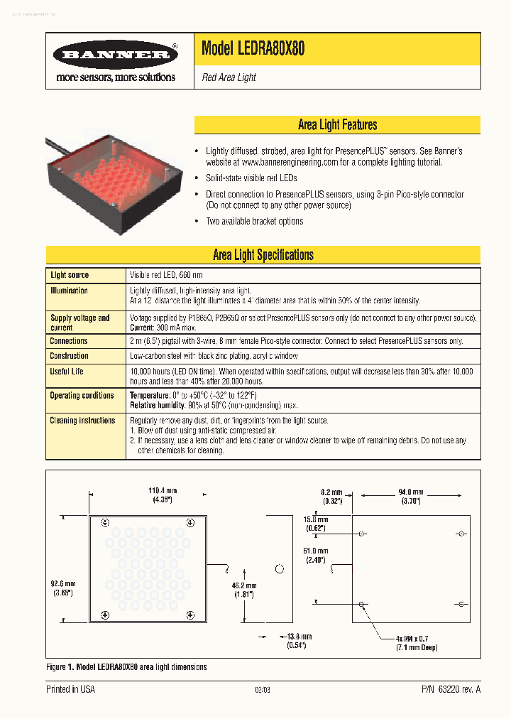 LEDRA80X80_155763.PDF Datasheet