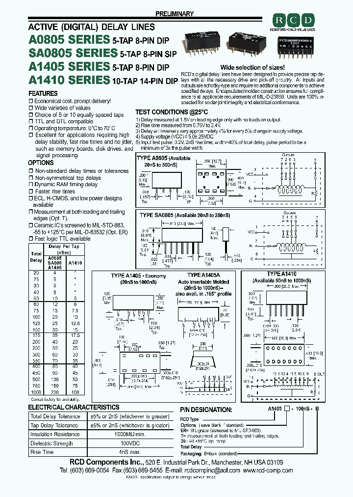 A0805-100NS-B_198255.PDF Datasheet