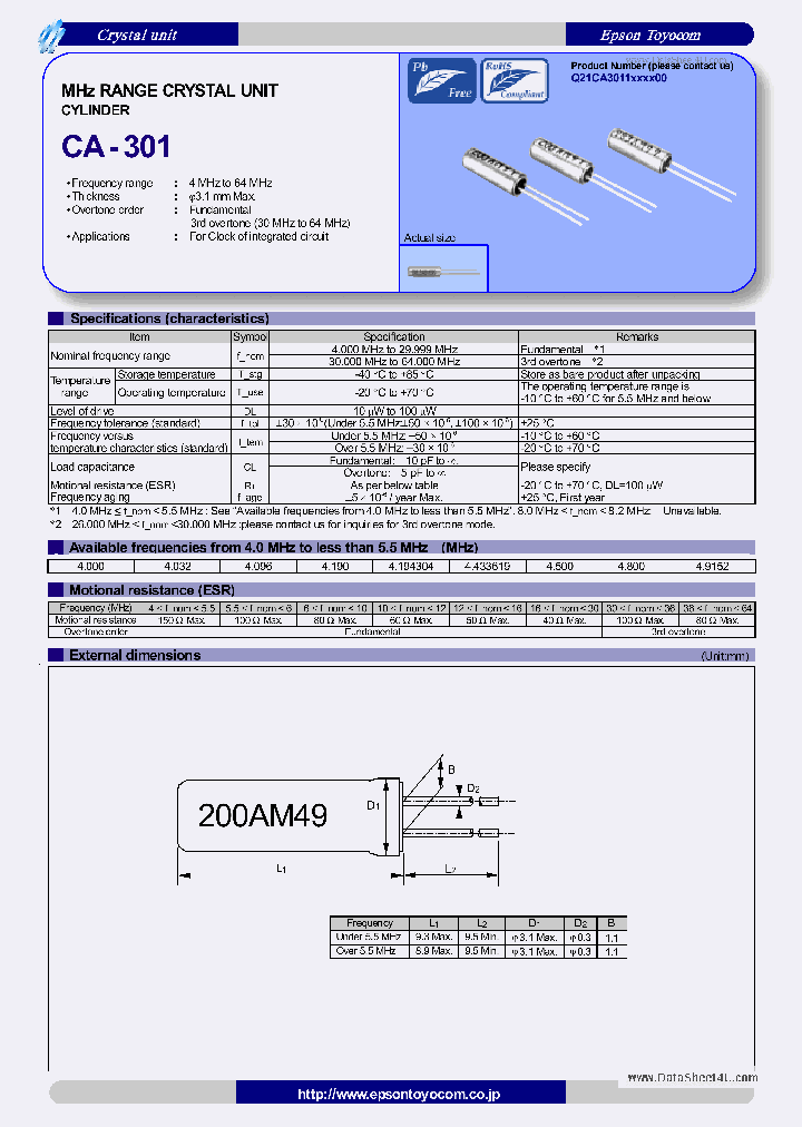 CA-301_162124.PDF Datasheet