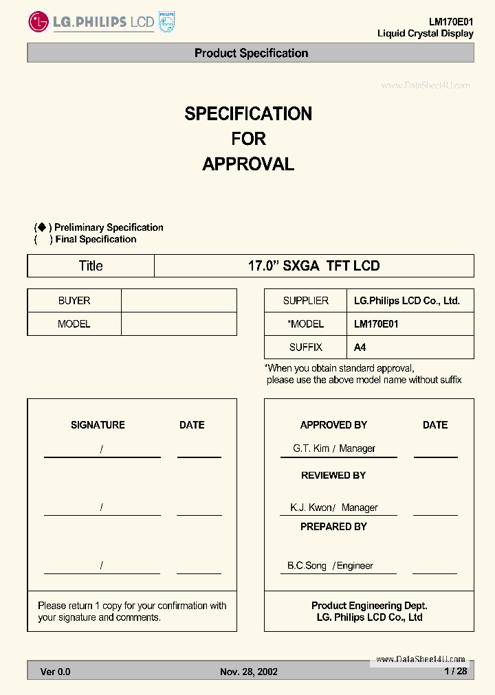 LM170E01-A4_164545.PDF Datasheet