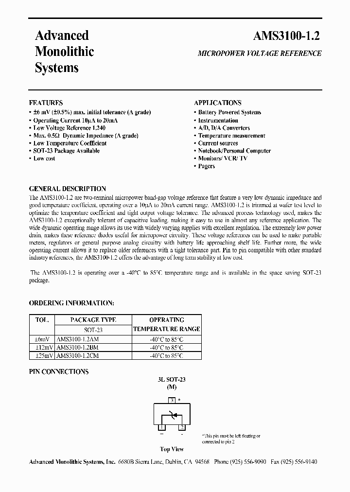 AMS3100-12_194980.PDF Datasheet