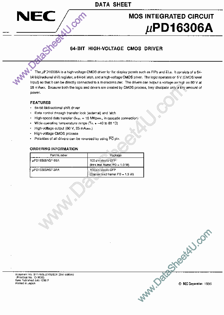 UPD16306A_173692.PDF Datasheet