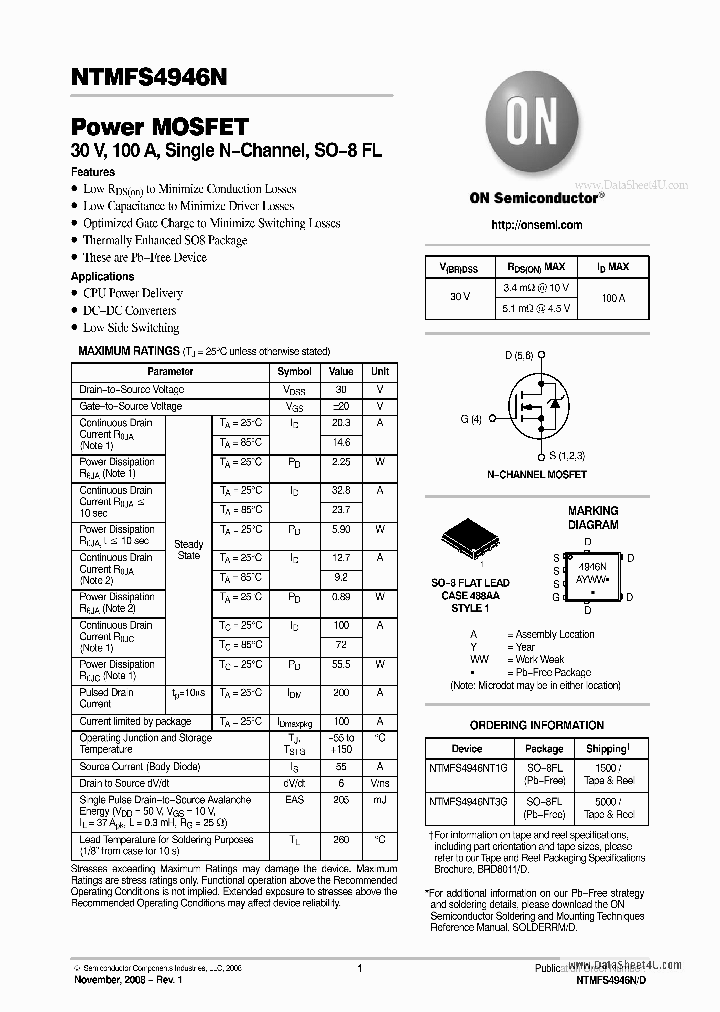 NTMFS4946N_176055.PDF Datasheet