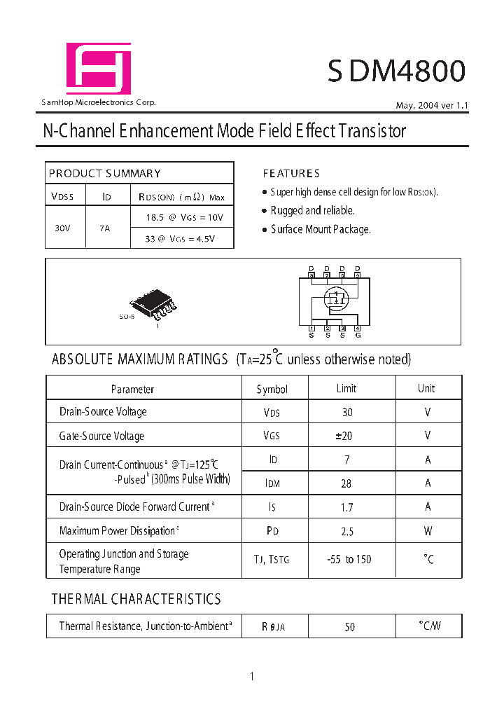 SDM4800_205223.PDF Datasheet