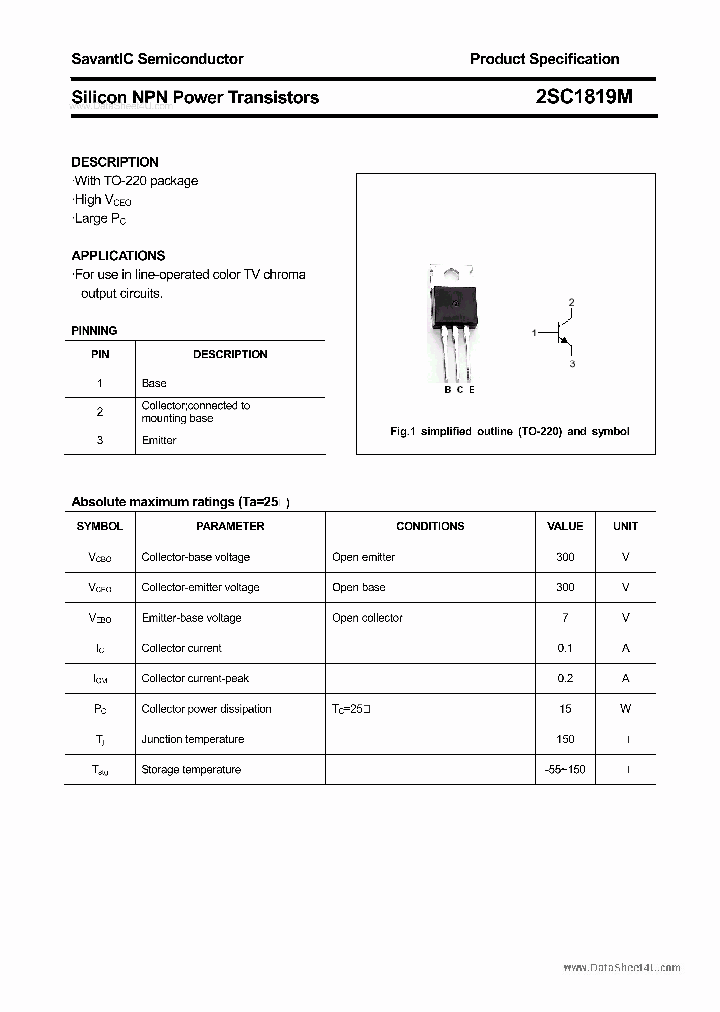 2SC1819M_181361.PDF Datasheet