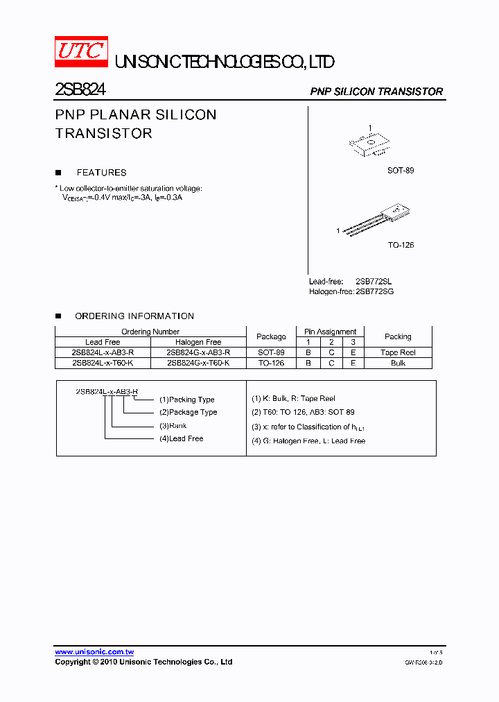 2SB824_393066.PDF Datasheet