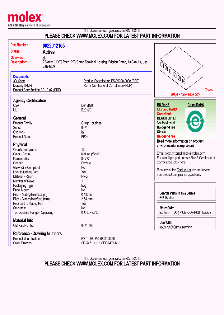 22-01-2105_321613.PDF Datasheet