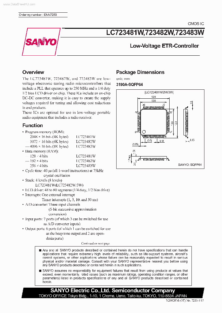 LC723481W_188777.PDF Datasheet