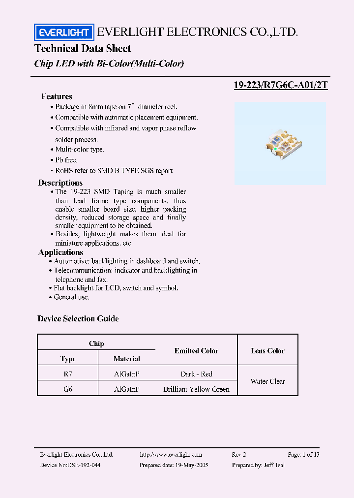 19-223-R7G6C-A01-2T_434796.PDF Datasheet
