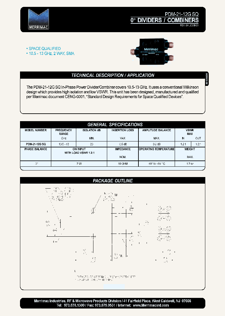 PDM-21-12GSQ_470749.PDF Datasheet