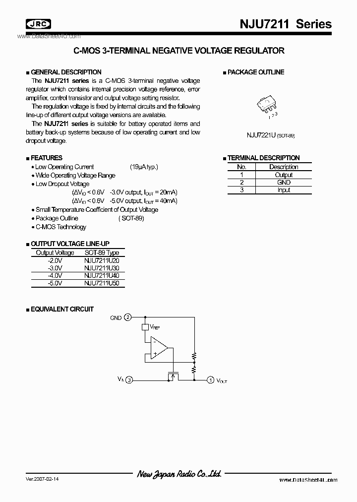 NJU7211_197188.PDF Datasheet