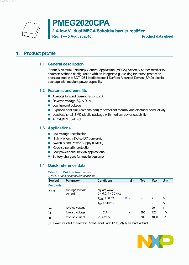 PMEG2020CPA_198543.PDF Datasheet
