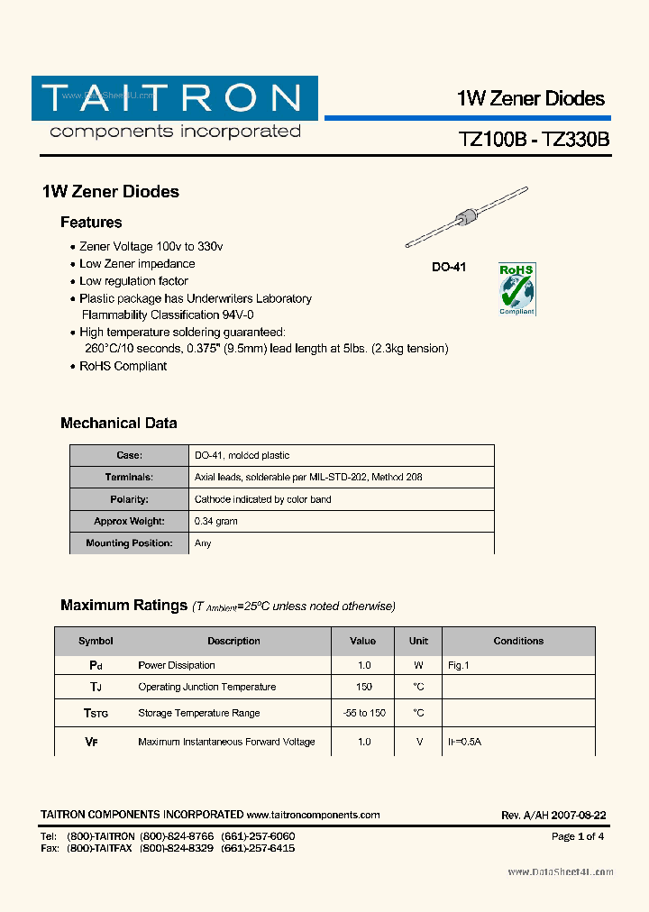 TZ200B_203328.PDF Datasheet