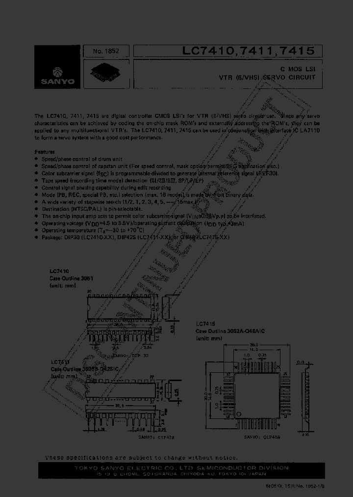 LC7410_203597.PDF Datasheet