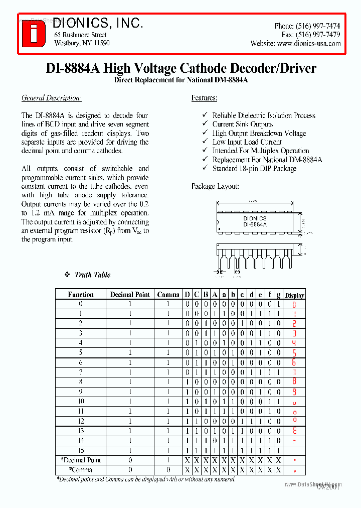 DM-8884A_209574.PDF Datasheet