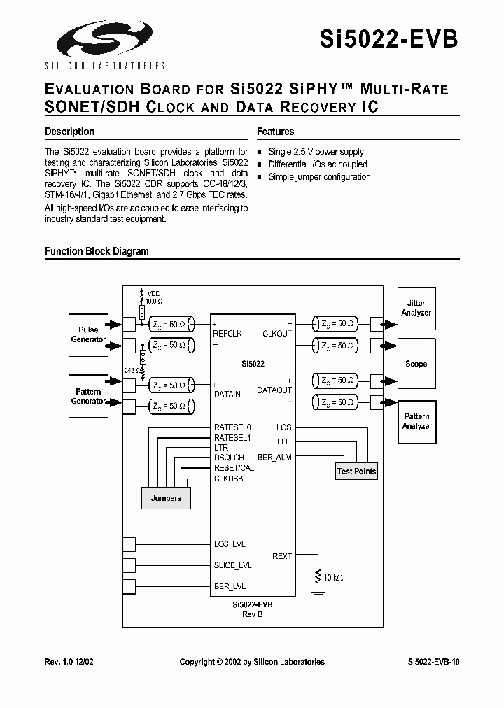 SI5022-EVB_335193.PDF Datasheet