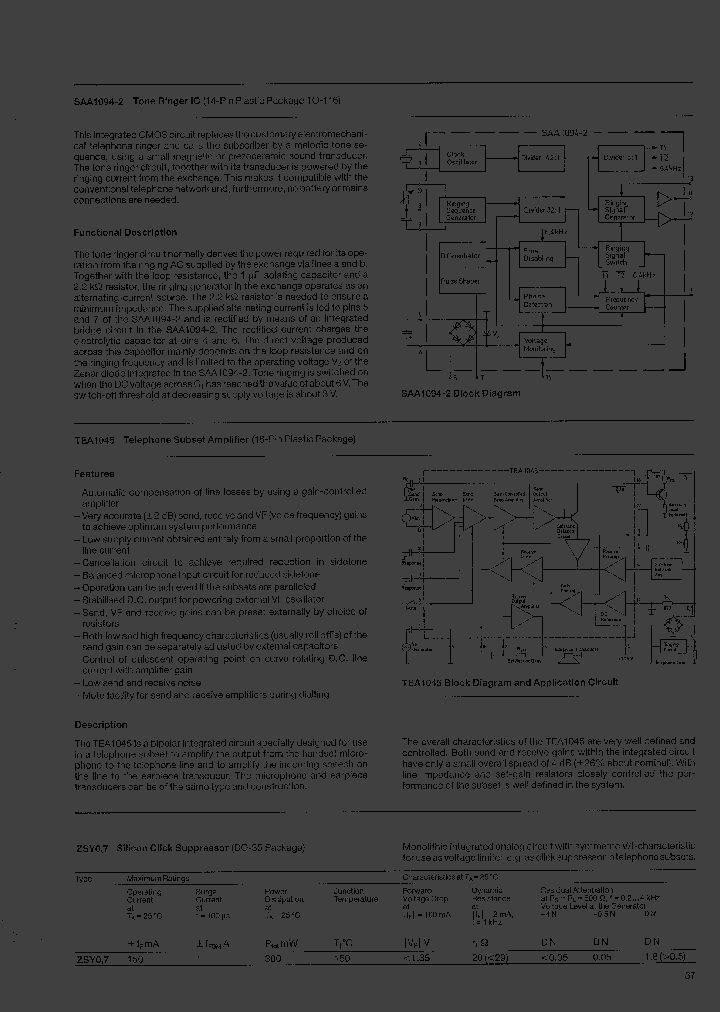 TEA1045_215096.PDF Datasheet