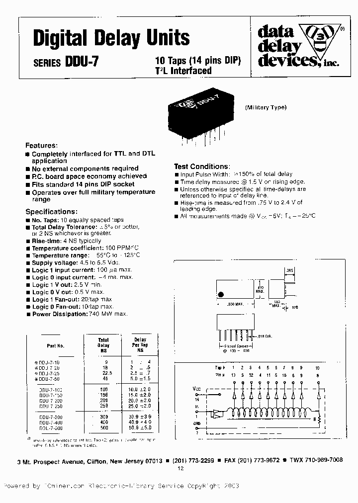 DDU-7J-300_336091.PDF Datasheet
