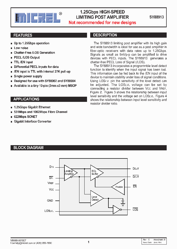 SY88913_558916.PDF Datasheet