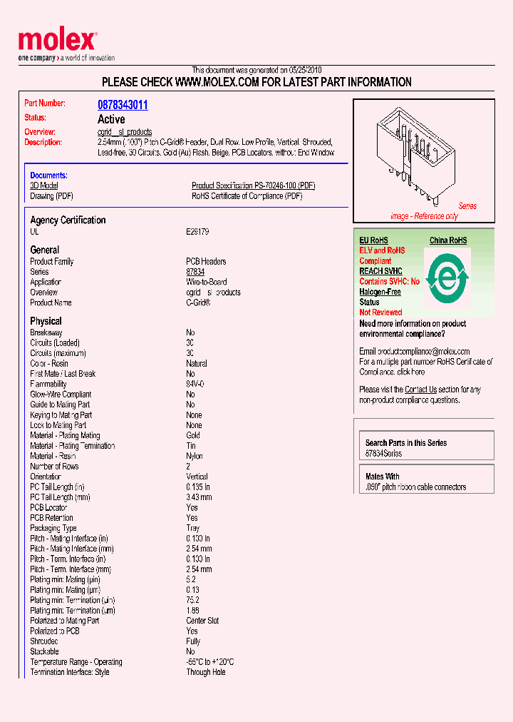 87834-3011_457469.PDF Datasheet