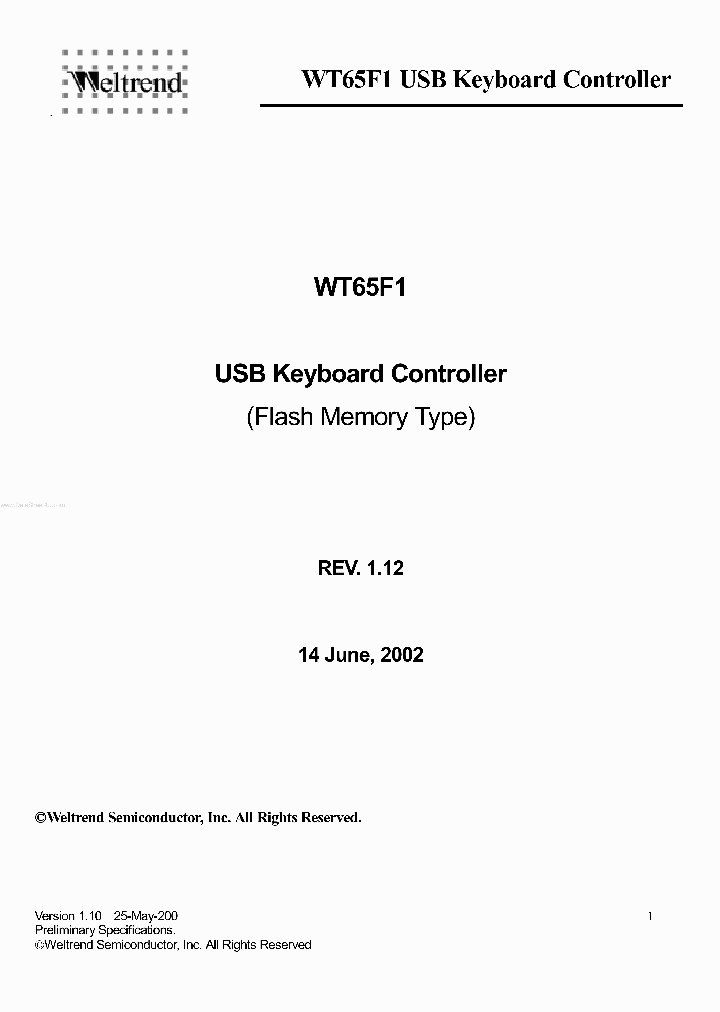 WT65F1_236369.PDF Datasheet