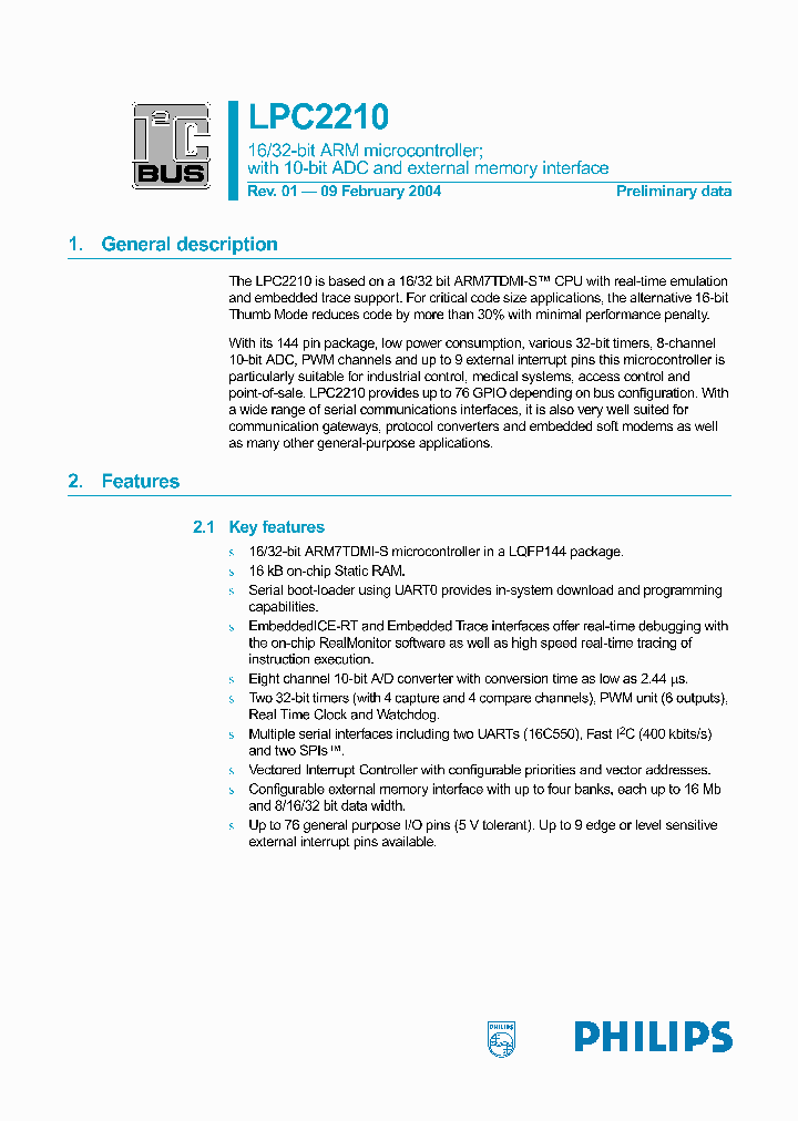 LPC2210_518233.PDF Datasheet