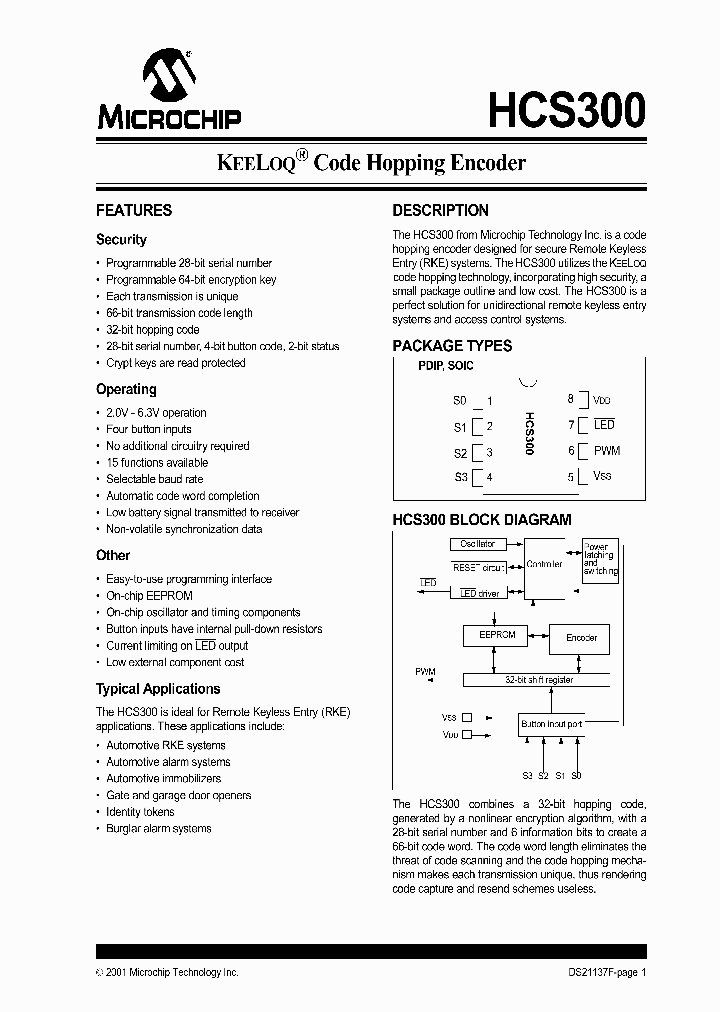 HCS300-IP_587897.PDF Datasheet