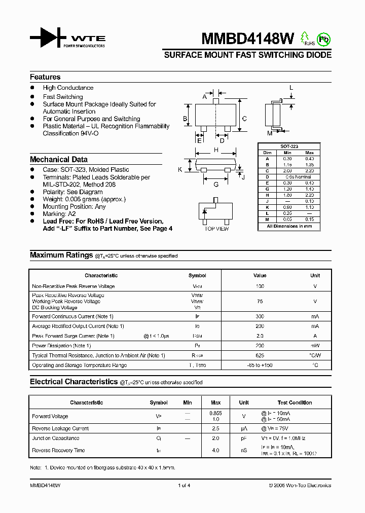 MMBD4148W06_591357.PDF Datasheet