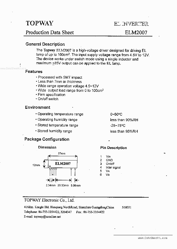 ELM2007_248121.PDF Datasheet