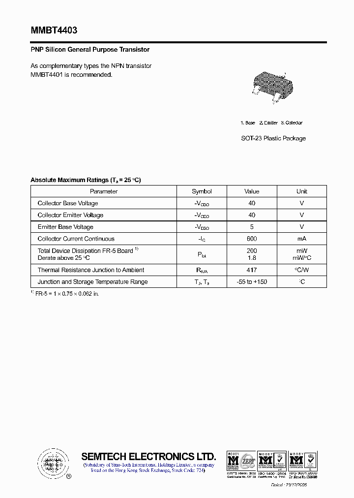 MMBT4403_606035.PDF Datasheet