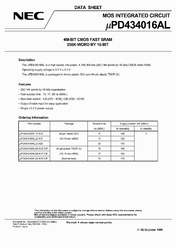 UPD434016ALG5-A15-7JF_346855.PDF Datasheet