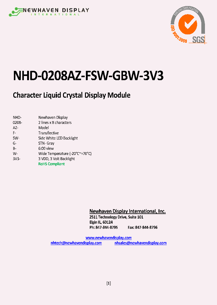 NHD-0208AZ-FSW-GBW-3V3_615950.PDF Datasheet